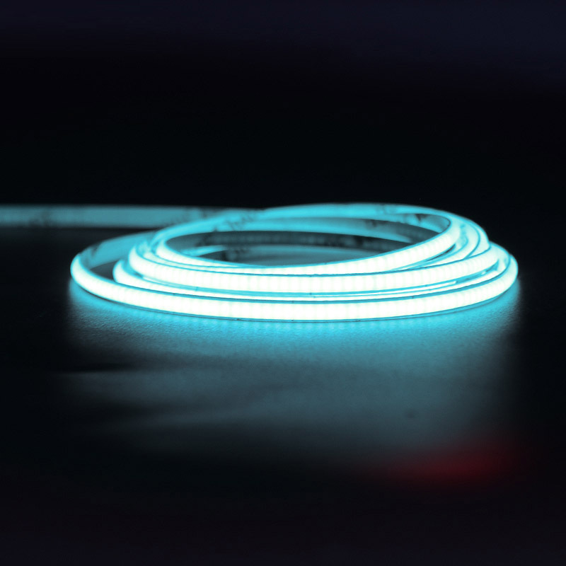 DC12/24V 4MM Super Narrow 480LEDs/M High Density Single Color 90 CRI LED Flexible COB Strip Light 16.4ft/5m per Roll DC12/24V 4MM Super Narrow 480LEDs/M High Density Single Color 90 CRI LED Flexible COB Strip Light 16.4ft/5m per Roll